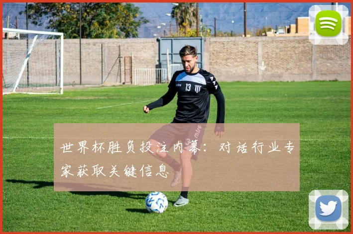 世界杯胜负投注内幕:对话行业专家获取关键信息