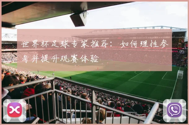 世界杯足球专家推荐：如何理性参考并提升观赛体验